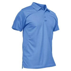 Polos informales de alta calidad OEM a precio de fábrica para hombre, Polo bordado transpirable de secado rápido a granel para Polo personalizado - Product Image 1