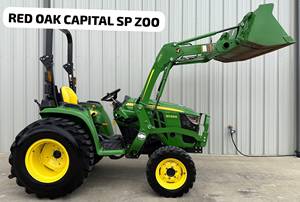 Tractor de Ruedas John Deere 3038E, 70HP, 4WD, con Cargador Frontal, Verde, Equipo Agrícola Utilitario para Granja - Product Image 2