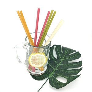 <b>Drinking</b> Edible Disposable <b>Straw</b> Rice <b>Straws</b> Compostable Drink <b>Straws</b> Natural Barware Accessories - Product Image 2