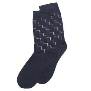 Men's <b>Socks</b> - Navy Blue - Product Image 1