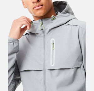 ชุดวอร์มสำหรับผู้ชายกีฬา2025ระบายอากาศได้ดีเสื้อกันลมแจ็คเก็ตแขนเสื้อแบบปรับได้พิมพ์ลายทอชุดวอร์มทำโดย dikson - Product Image 4