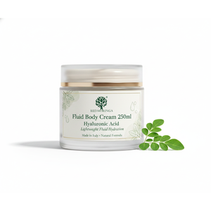 Crème corporelle hydratante intense 250 ml, absorption rapide, formule naturelle, beurre de karité, blanchissant, OEM, marque privée, Italie, RedMoringa - Product Image 1