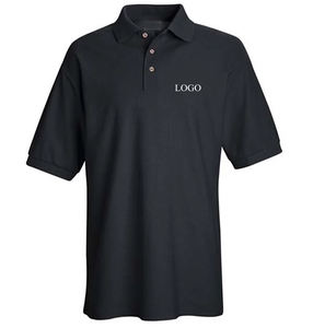Hombres Mujeres Oem bordado logotipo personalizado impreso polos sólido publicidad solapa camiseta en blanco liso personalizado Polo camisetas - Product Image 4