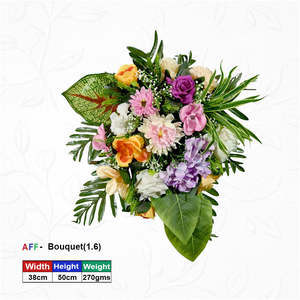 <b>Artificial</b> <b>Flower</b> Vibrant Scented Sheaf Wall Arrangement - Product Image 1