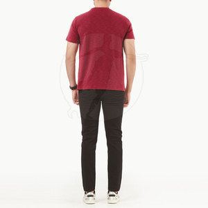 เสื้อยืดผู้ชายแห้งเร็วขนาดใหญ่ปรับแต่งได้ - Product Image 4