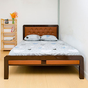 US Imported Folding Queen <b>Bed</b> with Simple Design Steel <b>Frame</b> Box Spring Multi-Size Options - Product Image 1