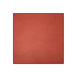 Pañuelo Cuadrado de Seda con Estampado Floral Naranja 100x100 - Product Image 1