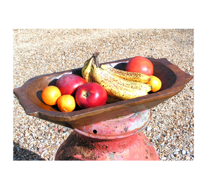 Vente en gros de pâte en bois ensemble de bols à fruits décoratifs bols de service imbriqués bols en bois écologiques avec design festif - Product Image 5