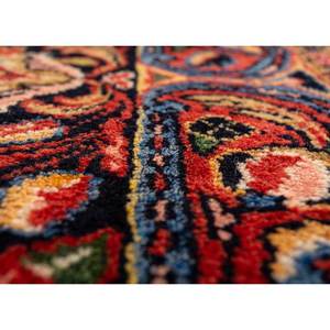 Alfombra de Lana Anudada a Mano de Gran Tamaño Aalam, Diseño Floral Rojo y Naranja, Rectangular 9x12, para Pasillo o Habitación, Modelo Jaipur ZA Paem-373 - Product Image 3