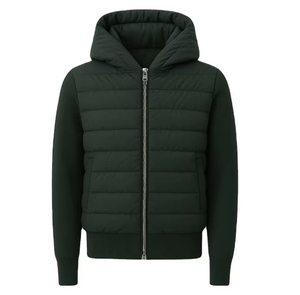 เสื้อพัฟเฟอร์ผู้ชาย คุณภาพพรีเมียม แบบซิป โอเวอร์ไซส์ สำหรับฤดูหนาว อุ่น กันน้ำ คุณภาพสูง รับสั่งทำ - Product Image 3