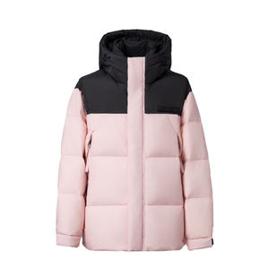 Veste matelassée réversible à bulles unie de fabrication, fermeture éclair, écologique, veste matelassée d'hiver pour homme - Product Image 4