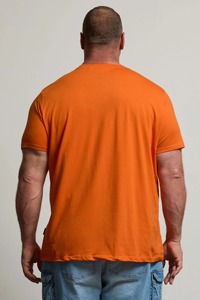 Camiseta informal de moda de talla grande para hombre 100% algodón Fabricantes De Ropa personalizado calabaza naranja núcleo OEM/ODM Bangladesh a granel - Product Image 3