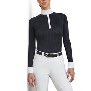 Las camisetas de montar a caballo ligeras más vendidas, el último estilo, el mejor Material, camiseta de manga larga para montar - Product Image 1