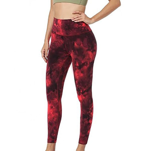 Fabrication professionnelle vêtements de Yoga femmes Leggings extérieur sans couture vêtements de gymnastique Sublimation Legging pour les femmes - Product Image 3