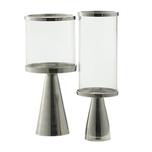 Nouvel arrivage de bougeoir vintage en aluminium pour la décoration intérieure meilleur support de pilier en métal avec lanterne fabriqué par un exportateur - Product Image 3