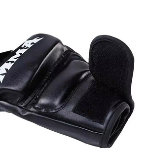 Gants MMA à vendre Concevez votre propre logo Gants MMA de style le plus récent pour le poinçonnage Gants MMA de haute qualité à demi-doigts - Product Image 4
