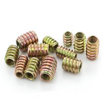 Hot Sale M10 Manufacturers Hot Selling Threaded Inserts Wood Threaded Inserts Bolt Inserts Threaded Nuts
