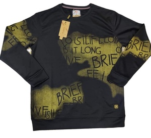 2024 Primavera Verano otoño 100% algodón felpa gruesa cálida Waffle Casual cuello manga larga transpirable secado rápido camiseta hombres - Product Image 5