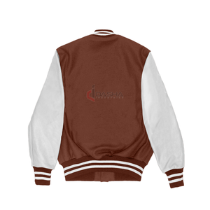2024 Trending Customized Casual Baseball Style <b>Canvas</b> <b>Jacket</b> for Adults Low Price Stand Letterman <b>Jacket</b> for Winter Outdoor - Product Image 2