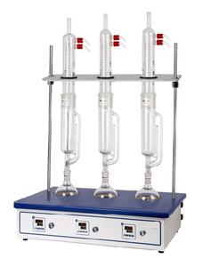 Appareil d'extraction Soxhlet pour l'extraction continue par solvant des lipides, des huiles et des composés dans les produits chimiques et les aliments - Product Image 3