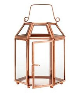 Best Quality Rose Gold Fancy <b>Lantern</b> New Design Metal Lighting Decor for <b>Christmas</b> Selling Ware - Product Image 3