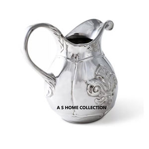 Solid Quality Big Size Golden Antique Designer Hammered Texture High-End Metal <b>Pitcher</b> for Drinking Water - Product Image 6