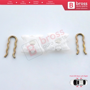 BWR5 Window Regulator <b>Sliding</b> Pivot Clips For E36 E92 E93 E34 E32 Z3 Z4 Passat B3 B4 Range 2 LP P38A 51321938884 - Product Image 2