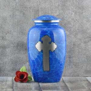 100% urna de cremación de metal orgánico Natural urnas para adultos de calidad superior para cenizas humanas urnas funerarias de cremación de metal hechas a mano - Product Image 3