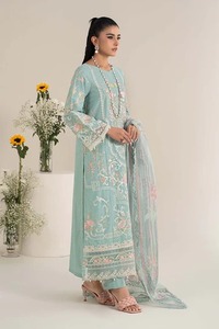 Vestido de fiesta de gasa elegante para mujer paquistaní de estilo tradicional DISEÑO DE Salwar Kameez para ocasiones especiales - Product Image 2