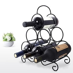 Présentoir à vin en métal personnalisé Derniers arrivages Porte-bouteille de vin au design victorien Article décoratif Vente en gros Meilleur prix - Product Image 2