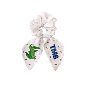 Coletero Deportivo con Cuentas de Moda para el Día del Partido 2026 - Accesorio para el Cabello de Fiesta en Color de Equipo para Mujer, Hecho a Mano con Tela de Algodón - Product Image 4