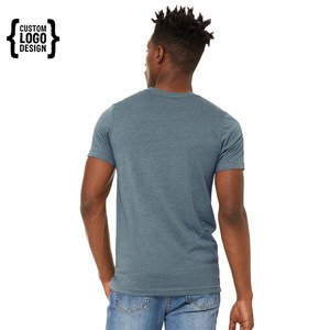T-shirt personnalisé 100% coton, col rond, ample, décontracté, manches courtes, confortable, t-shirt de sport pour homme - Product Image 6