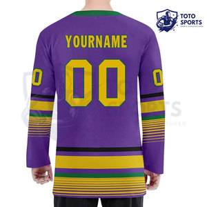 Nueva Llegada, Mejor Proveedor, Jersey de Hockey sobre Hielo Deportivo, Transpirable, de Poliéster, Cómodo, Ligero, Precio Razonable, Duradero - Product Image 4