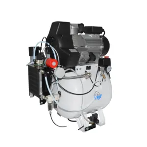 Premium quality oil free clean air compressor low noise 158 l/min at 8 bar with membrane dryer for laboratory use