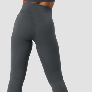 Dernier modèle de legging de yoga en élasthanne/nylon pour femmes, vêtements de sport, vêtements de fitness, legging pour femmes à la traîne - Product Image 6