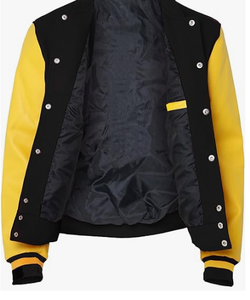 Blouson Bomber Unisexe en Toile Col Montant Logo Avant Léger Respirant Écologique - Product Image 3