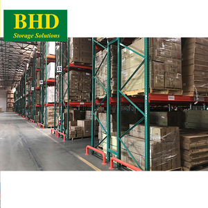Hot Selling US Upright Steel Selective Pallet <b>Racking</b> Teardrop Design 5-Layer Bolt Stacking Racks <b>Shelves</b> Corrosion Protection - Product Image 2