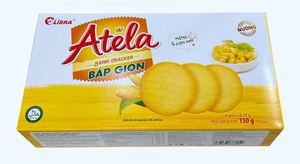 Halal ISO atela แครกเกอร์ข้าวโพดกรอบ150กรัมรสเค็มกล่องบรรจุสินค้า FMCG ราคาดี - Product Image 5