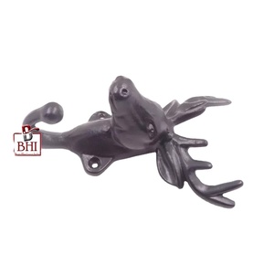 Luxury Modern Design Reindeer Hat & Coat Hook Cast Iron Hook <b>Wall</b> <b>Hanger</b> Self-adhesive Hooks From Indian Manufacturer - Product Image 4