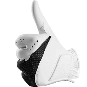 Suave sensación transpirable producto más vendido duradero personalizado cuero genuino moda calidad superior GUANTES DE Golf piel de oveja - Product Image 5