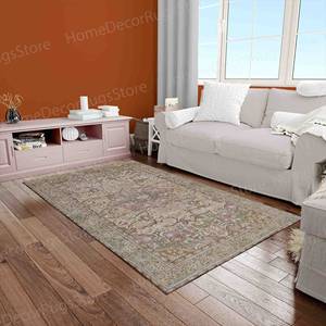 Alfombra Estampada de Estilo Antiguo: Regalos Personalizados para la Decoración de la Sala de Estar, Alfombra Delgada No Tejida - Product Image 2