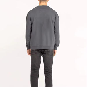 OEM personnalisé meilleure vente de sweatshirts pour hommes de haute qualité plaine coupe régulière O cou hommes sweatshirts - Product Image 4