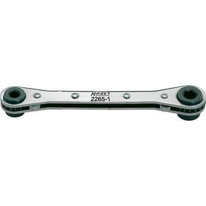 Clé à cliquet réversible Hazet double embout droit 1/4'' et 5/16'' pour outils pneumatiques - Product Image 1