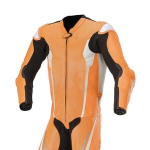 Combinaison de course moto de haute qualité pour homme, combinaison de course moto imperméable en cuir véritable, vestes de moto - Product Image 5