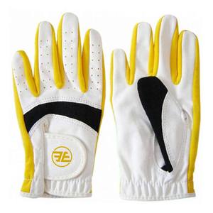 2025 Gants de golf en peau de mouton véritable de haute qualité personnalisés avec Cabretta avec logo personnalisé pour une utilisation sportive - Product Image 2