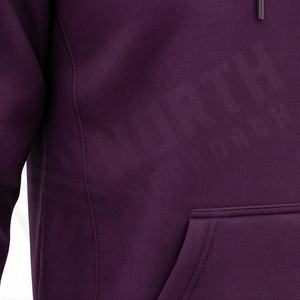 Sudadera con Capucha Oversize Lisa, Estilo Urbano, Personalizable para Hombre, Precio de Fábrica al por Mayor, Ropa Casual de Algodón Grueso con Forro Polar - Product Image 5