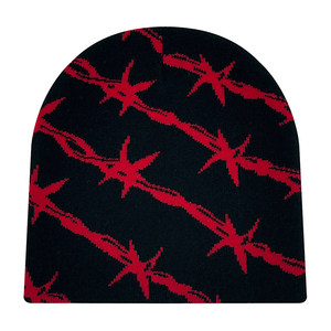 Gorro de Jacquard de alta calidad personalizado para hombre y mujer, gorro de punto para exteriores, invierno al por mayor - Product Image 6