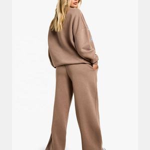 Offre Spéciale conception personnalisée femmes surdimensionnés survêtements joggers pantalons et sweats à capuche pour femmes survêtement ensemble strass survêtement - Product Image 2