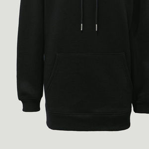 OEM Personnalisé de Haute Qualité Sweat à Capuche de Sport pour Femmes Couleur Unie Coton Polaire Manches Longues Musculation Sweat-shirt Surdimensionné pour Femmes - Product Image 5