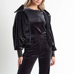 Conjunto Deportivo de Mujer, Estilo Flare, Invernal, Color Sólido, Informal, Tejido, para Amantes del Fitness y Creadoras de Tendencias - Product Image 6